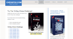 Desktop Screenshot of chessfox.com